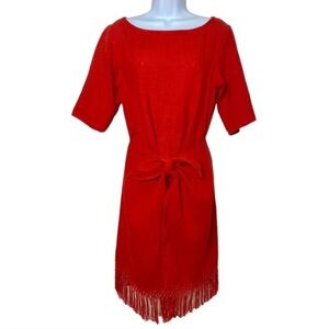 ⚜️❤️VINTAGE DKNY❤️⚜️ size. 4 Red wrap dress
